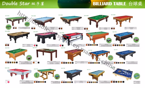 Good Quality Table Billiard with Dining Surface